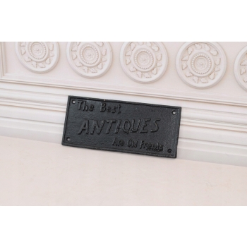 ŻELIWNY SZYLD - The Best Antiques - Reklama Antyki