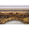 Obraz Kwiaty Kwiat - Złota Rama - Alabaster - Dekoracja