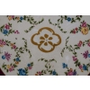 Obraz na Porcelanie - Medalion - Kwiaty - Złota Rama - Dekoracja