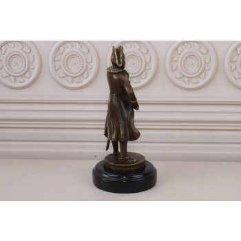 Napoleon Bonaparte - Wódz - Figura Rzeźba z Brązu - Dekoracja
