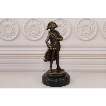 Napoleon Bonaparte - Wódz - Figura Rzeźba z Brązu - Dekoracja