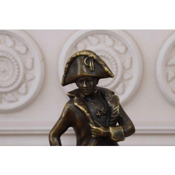 Napoleon Bonaparte - Wódz - Figura Rzeźba z Brązu - Dekoracja