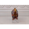 Szkło Murano Style - Kolorowy Byk - Figura Prezent Dekoracja