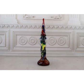 Szkło Murano Style - Figurka Kolorowa Księżyc - Dekoracja Prezent