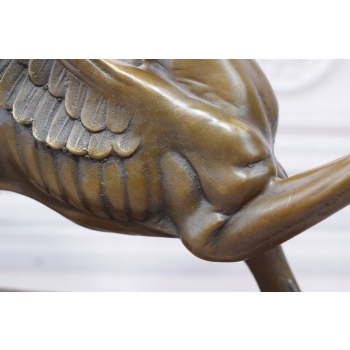 Gryf - Figura Gryfa Rzeźba z Brązu- Posąg Pół Orła Pół Lwa