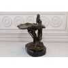 Patera z Brązu - Kobieta Dama - Figura Rzeźba Brąz - Dekoracja