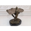 Patera z Brązu - Kobieta Dama - Figura Rzeźba Brąz - Dekoracja