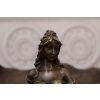 Patera z Brązu - Kobieta Dama - Figura Rzeźba Brąz - Dekoracja