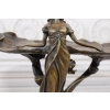 Patera z Brązu - Kobieta Dama - Figura Rzeźba Brąz - Dekoracja