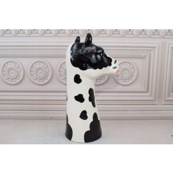Porcelanowy Wazon Krowa - Porcelana Sygnowana - Ozdoba Dekoracja