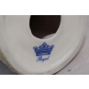 Papuga z Porcelany - Niebieska Papuga Ptak - Ozdoba - Sygn