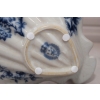 Porcelanowa Mini Patera - Mydelniczka - Porcelana + Figura z Brązu Amor