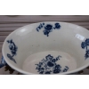 Niebieska Porcelanowa Patera - Ptaki i Kwiaty - Porcelana + Brąz - Ozdoba