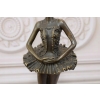 Milo - Młoda Tancerka - Baletnica Ballerina - Figura Rzeźba z Brązu