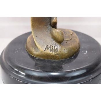 Milo - Młoda Tancerka - Baletnica Ballerina - Figura Rzeźba z Brązu