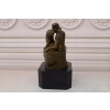 Pocałunek - Para Zakochani - Akt - Figura z Brązu - Rodin - Dekoracja