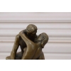 Pocałunek - Para Zakochani - Akt - Figura z Brązu - Rodin - Dekoracja