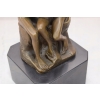 Pocałunek - Para Zakochani - Akt - Figura z Brązu - Rodin - Dekoracja