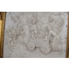 OBRAZ ZŁOTA RAMA - ALABASTER SCENA LATA 20 RODZINA - Wieś - Ozdoba