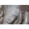 Morski Biały Wazon - Waza - Porcelana - Muszle Delfiny - Dekoracja - Sygn