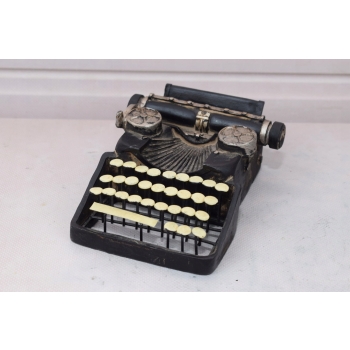 Metalowa Zabytkowa Maszyna Do Pisania Mini - Vintage - Unikat - Dekoracja
