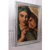 TAMARA De Łempicka - Zielony Turban - Dwie Kobiety - Stary Obraz Olejny
