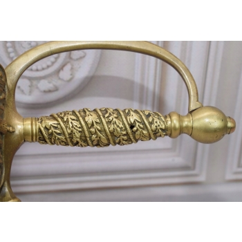 Szabla Francuska - Pałasz - Stabilna Solidna - Stal + Mosiądz