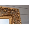 Pałacowe Złote Lustro Piękna Rama z Francji - Kryształ Faza 213 x 122 cm
