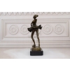 Młoda Tancerka - Baletnica Ballerina - Figura Rzeźba z Brązu