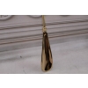 Stylowa Łyżka do Butów - Mosiądz + Drewno - Złota 48 cm