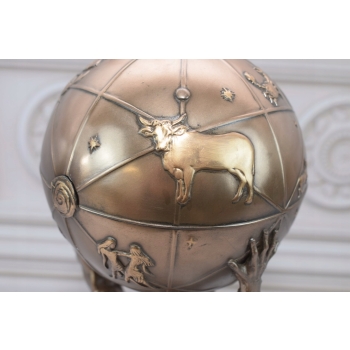 Atlas Trzymający Kule Ziemską - Figura Szkatuła Mitologia - Prezent