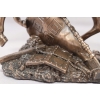 Japoński Samuraj Na Koniu - Łucznik - Figurka Statuetka - Dekoracja