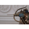 Japoński Samuraj Na Koniu - Łucznik - Figurka Statuetka - Dekoracja
