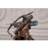 Japoński Samuraj Na Koniu - Łucznik - Figurka Statuetka - Dekoracja