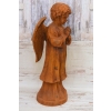 Żeliwna Stara Figura Anioł - Amor - Figura z Żeliwa Żeliwo Ogród Dekoracja