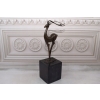 DOSTOJNY JELEŃ MYŚLIWSKI - MODERNISTYCZNY - FIGURA BRĄZ