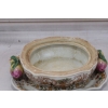Kolorowa Szkatuła Bomboniera Na Podstawce - Misa - Porcelana - Owoce