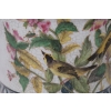 Biała Szkatuła Bomboniera - Misa - Porcelana - Owoce Kwiaty
