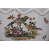 Porcelanowa Waza - Jaskółki - Amfora Wazon - Porcelana + Brąz - Biała Sygn