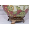 Porcelanowa Waza - Ważki - Amfora Wazon - Porcelana + Brąz - Sygn