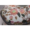 Biała Szkatuła Bomboniera - Misa - Porcelana - Owoce Kwiaty