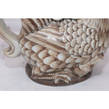 Porcelanowy Kogut - Wazon na Kwiaty Figura Figurka z Porcelany - Sygnowana