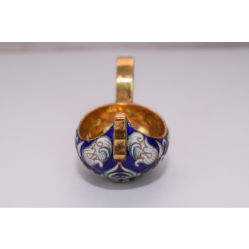 Srebrny Czerpak Do Wina KOVSCH Faberge - pr. 84 srebro 47g