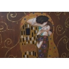 Gustav Klimt - Pocałunek Zakochani - Obraz Olejny - Prezent Ślub Para Młoda