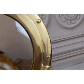 Lustro w Stylu Marynarskim - Bulaj - Marynistyka - Lusterko Mosiężne