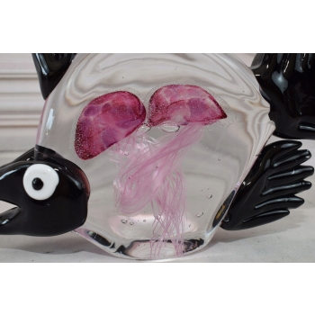 Szkło Murano Style - Kolorowa Ryba - Rybka - Figura Prezent Włoski