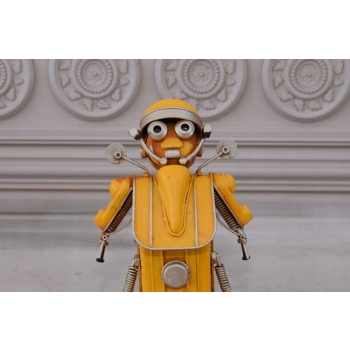 Metalowy Model Motorobot - Robot - Model Kolekcjonerski - Dekoracja