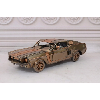 Metalowy Model Ford Mustang - Zabytkowy Samochód - Vintage