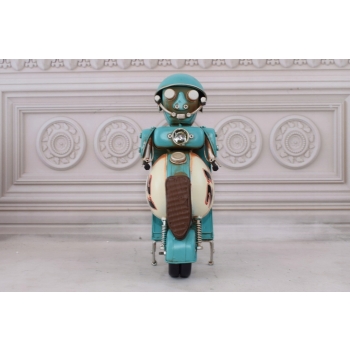 Metalowy Model Motorobot - Robot - Model Kolekcjonerski - Dekoracja