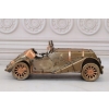 Metalowy Zabytkowy Model Samochód - Cabrio Garbus - Vintage